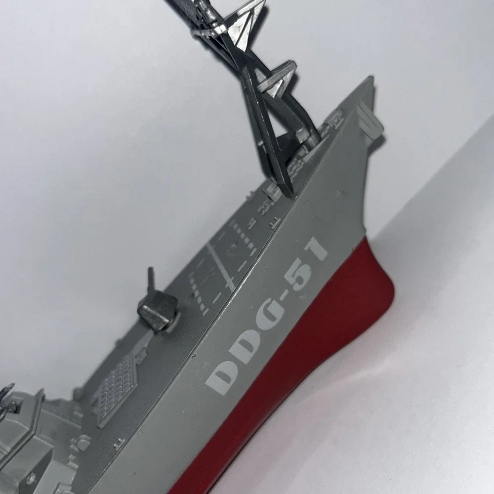 Warship Warship Model Destroyer Ornaments Military Plastic Toy Ship Collectible